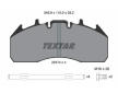 Sada brzdových destiček, kotoučová brzda TEXTAR 2917401