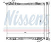 Chladič, chlazení motoru NISSENS 640670