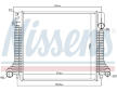 Chladič, chlazení motoru NISSENS 62798