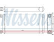 Výměník tepla, vnitřní vytápění NISSENS 71302