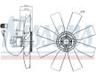 Spojka, větrák chladiče NISSENS 86236