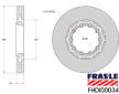 Brzdový kotouč FRAS-LE FHDI00034