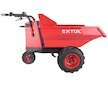 Aku transportér s pojezdem 400 kg 200 l 54 V Li-ion 15 Ah EXTOL PREMIUM 8891591