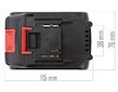 Baterie akumulátorová 21 V / 2000 mAh RED TECHNIC RT0053/0064/0104-BT
