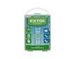 Baterie nabíjecí 12ks AAA (HR03) 1.2V 1000mAh NiMh EXTOL ENERGY 42062