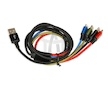 Kabel USB multi 4v1 IKUM4W1CLR