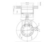 Kotouč brzdový SAF FI375MM,12-OTW