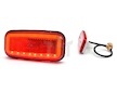 Lampa obrysová LED 12/24V červená neonová WAS 1481RS1