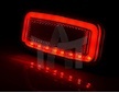 Lampa obrysová LED 12/24V červená neonová WAS 1481RS1