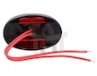 Lampa obrysová LED červená 12/36V oválná FT-067CLED