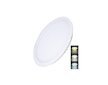 LED mini panel CCT podhledový 24W 1800lm 3000K 4000K 6000K kulatý SOLIGHT KT-WD144
