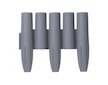 Obrubník plastový Palisáda 2.7 m 155 mm PROSPERPLAST (Barva: Šedá) IPAL5-S443