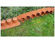 Obrubník plastový Palisáda 4.05 m 60 mm PROSPERPLAST (Barva: Terakota) IPAL7-R624