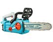Pila řetězová aku 900W BRUSHLESS 20V Li-ion 4.0Ah (2x) nabíječka 30cm TOTAL TGSLI201286