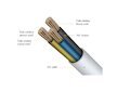 Přívod prodlužovací RPC 20 3 m 3 zásuvky 3 x 1.0 mm2 WS RETLUX 50005911