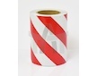 Reflexní páska bílo-červená šířka 17 cm