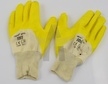Rukavice pracovní pogumované žluté 11 15667 1011-11