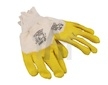 Rukavice pracovní pogumované žluté 11 15667 1011-11