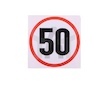 Samolepka omezení rychlosti 50 km