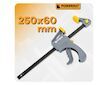 Svěrka rychloupínací 250×60 mm POWERMAT PM-SSD-10T