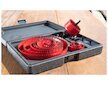 Vrtáky vykružovací korunkové 13 průměrů Ř19-127mm EXTOL 8801605