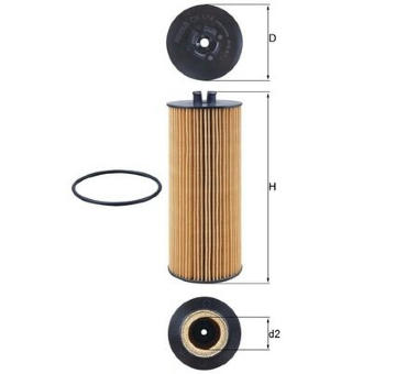 Olejový filtr KNECHT OX 174D