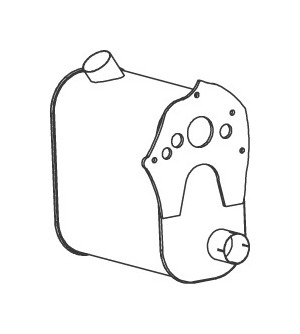 Střední tlumič výfuku DINEX 49385