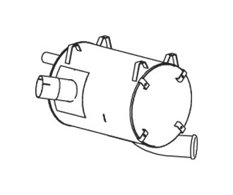 Zadní tlumič výfuku DINEX 51338