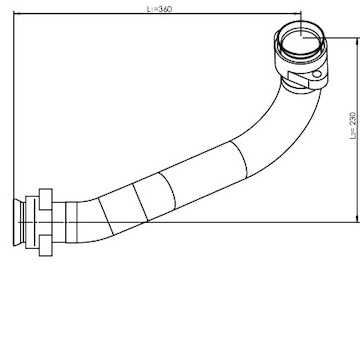 Výfuková trubka DINEX 53176