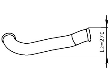 Výfuková trubka DINEX 64531