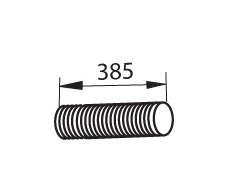 Výfuková trubka DINEX 82133