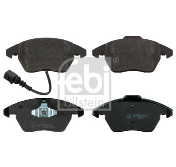 Sada brzdových destiček, kotoučová brzda FEBI BILSTEIN 16502