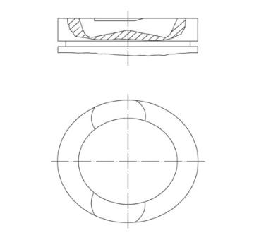 Píst MAHLE 209 73 00