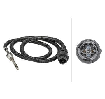 Čidlo, teplota výfukových plynů HELLA 6PT 358 181-331