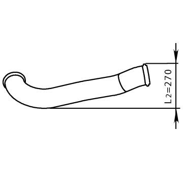 Výfuková trubka DINEX 64531