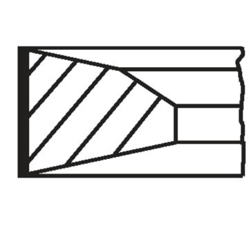 Sada pístních kroužků MAHLE 227 RS 00111 0N0