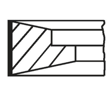 Sada pístních kroužků MAHLE 061 06 N0