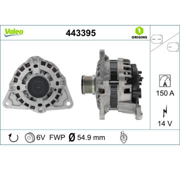 generátor VALEO 443395