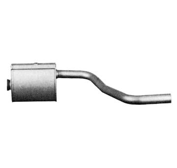 Přední tlumič výfuku IMASAF 85.16.03