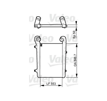 Chladič turba VALEO 817369