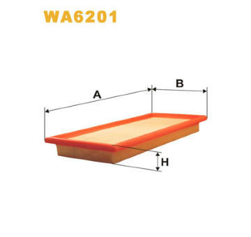Vzduchový filtr WIX FILTERS WA6201