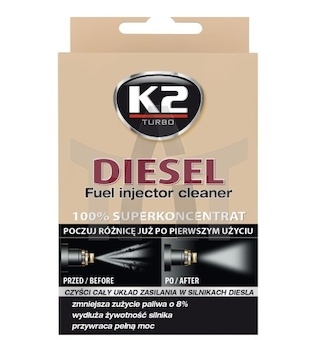 Aditivum na čištění vstřiků diesel 50ml K2 T312