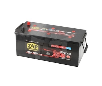 Akumulátor 12V 180Ah ZAP 1000A AGM Special ZAP 68002