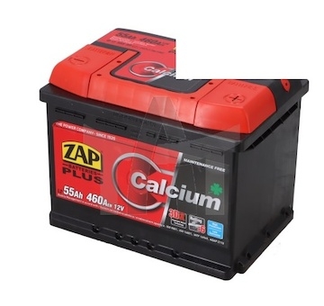 Akumulátor 12V 55AH ZAP 460A Plus L- ZAP AC55559AH