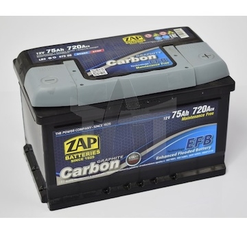 Akumulátor 12V 75AH ZAP 720A EFB L- ZAP 57508-ZAP