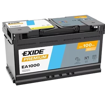 Baterie startovací EXIDE PREMIUM P+ 100AH/900A 353X175X190