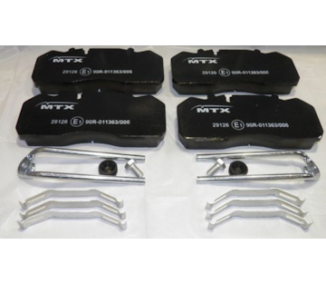 Brzdové destičky SAF 29126 MTX