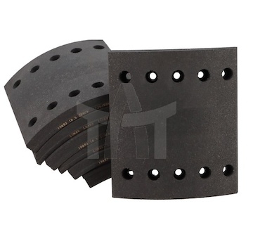 Brzdové obložení SAF 19892/19893 LUMAG 19892 00 102 10