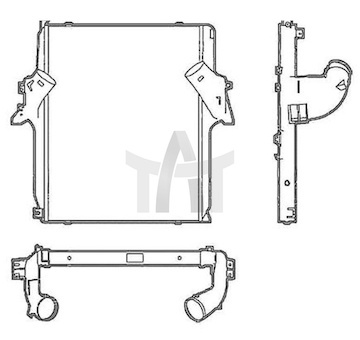 Chladič turba NRF NRF30021