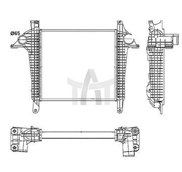 Chladič turba NRF NRF30261